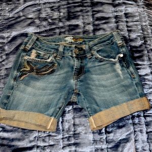 Miss Me Size 26 Denim Shorts